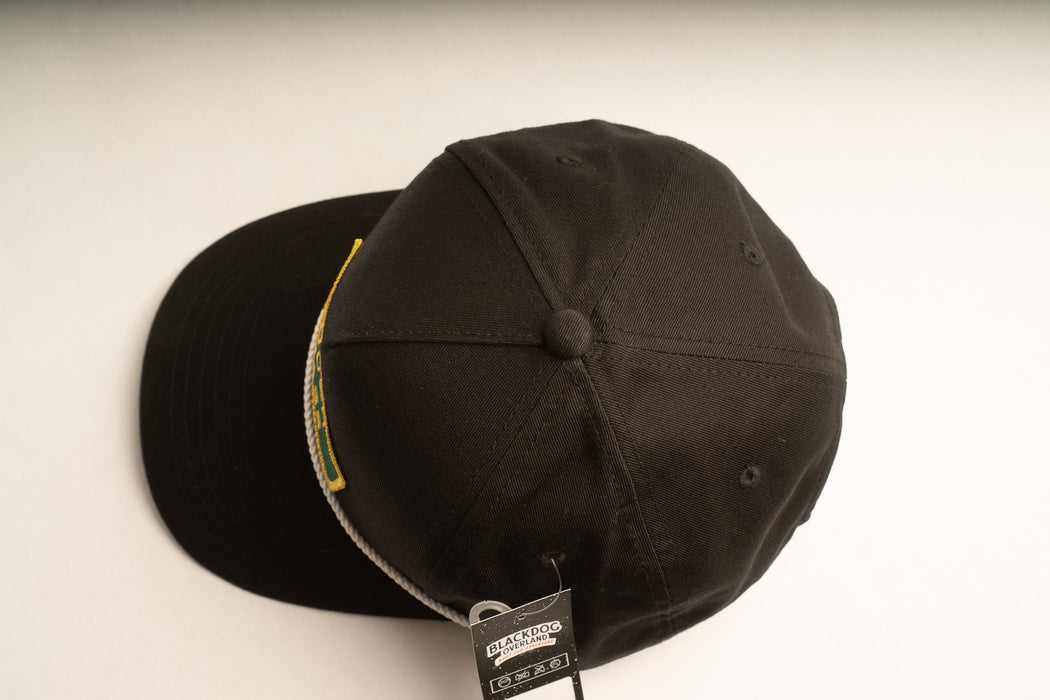 THE HELL I WON'T Black Captains (rope) hat