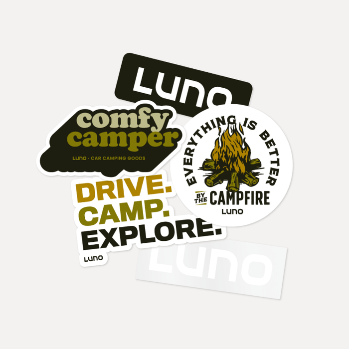 Camping Sticker Pack