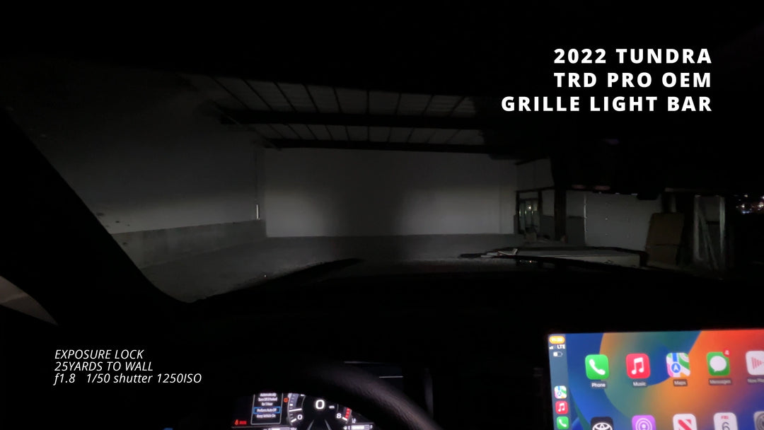TRD Pro Grille Light Bar for 2022+ Tundra (Backorder)