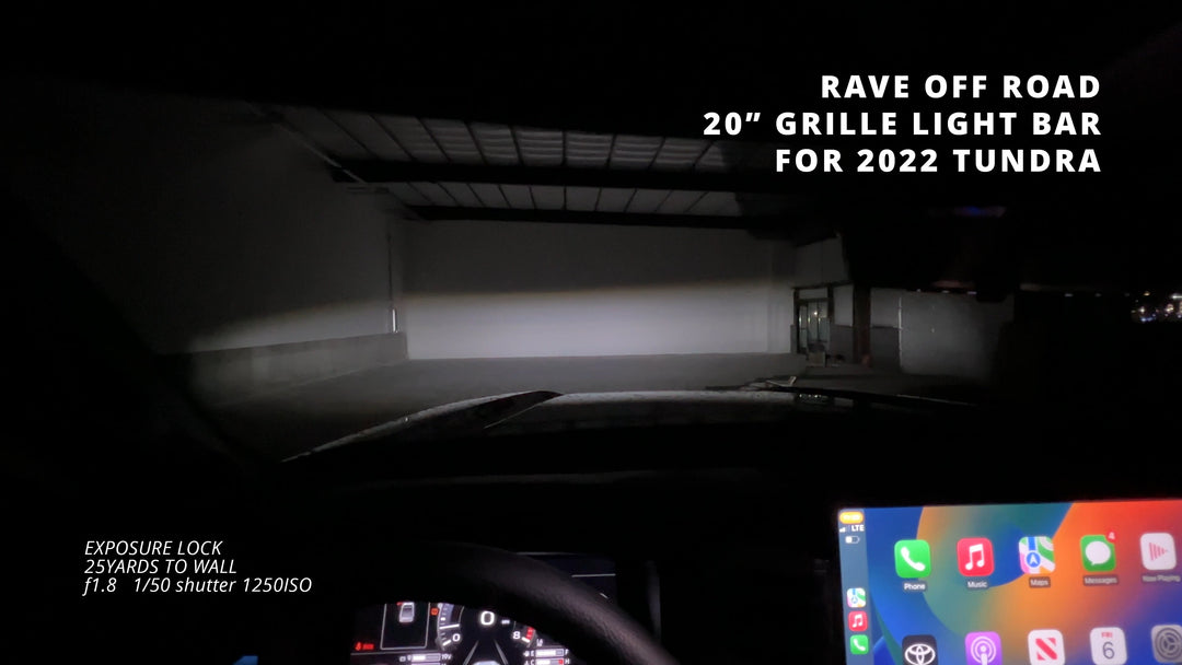 TRD Pro Grille Light Bar for 2022+ Tundra (Backorder)