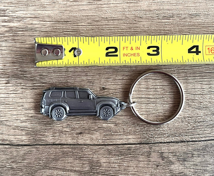 New 2024+ Land Cruiser J250 3D Metal Key Chain - Reefmonkey