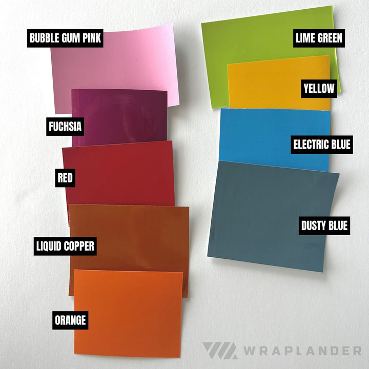 Vinyl Wrap Kit - Topo Car Accent/Booster