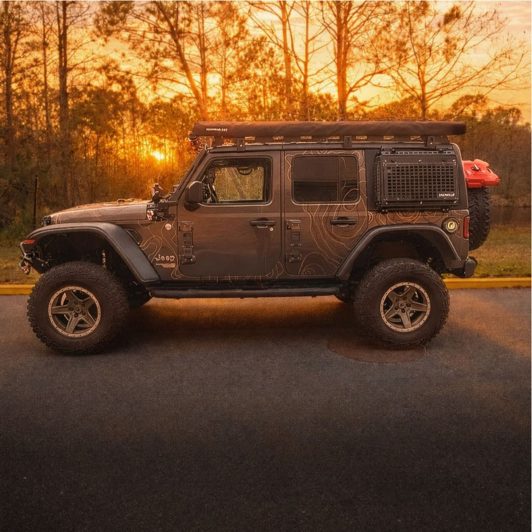 Vinyl Wrap Kit - Topo Car Accent/Booster