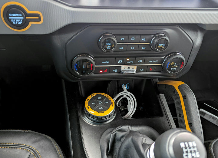 GOAT Mode Dial Ring Overlay V1 - 2021+ Bronco