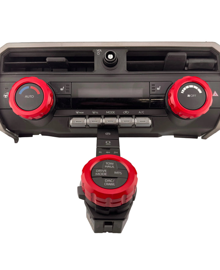 4th Gen Tacoma (2024+) Knob Covers