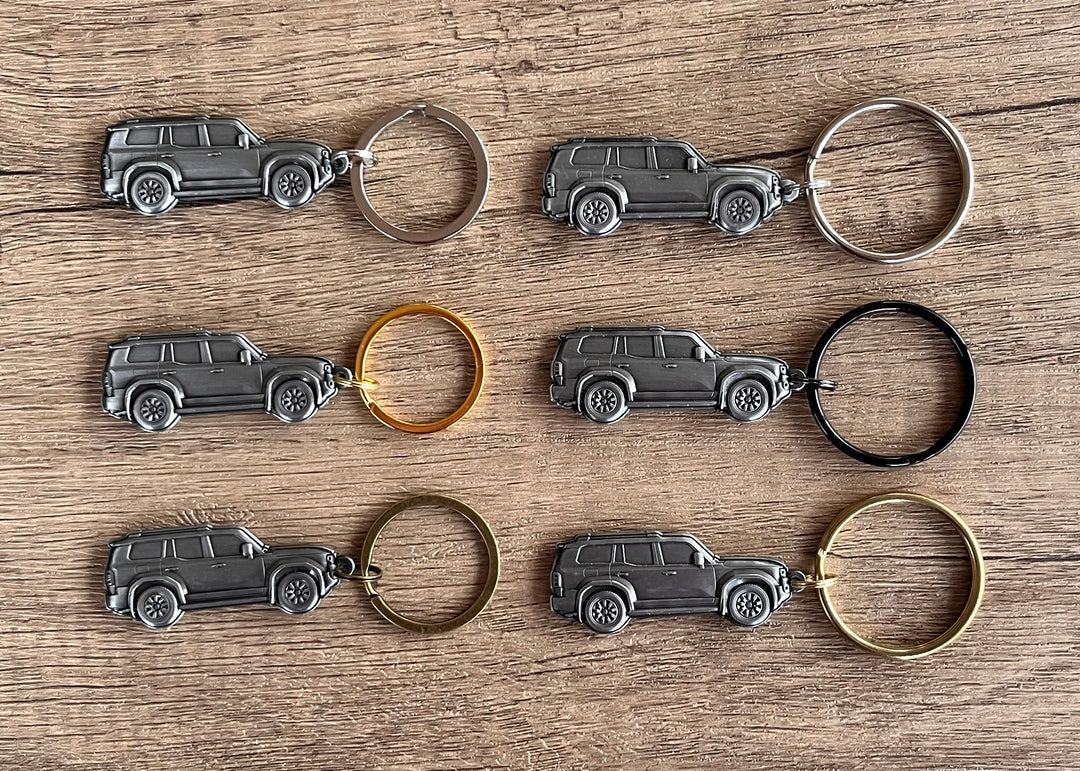 New 2024+ Land Cruiser J250 3D Metal Key Chain - Reefmonkey