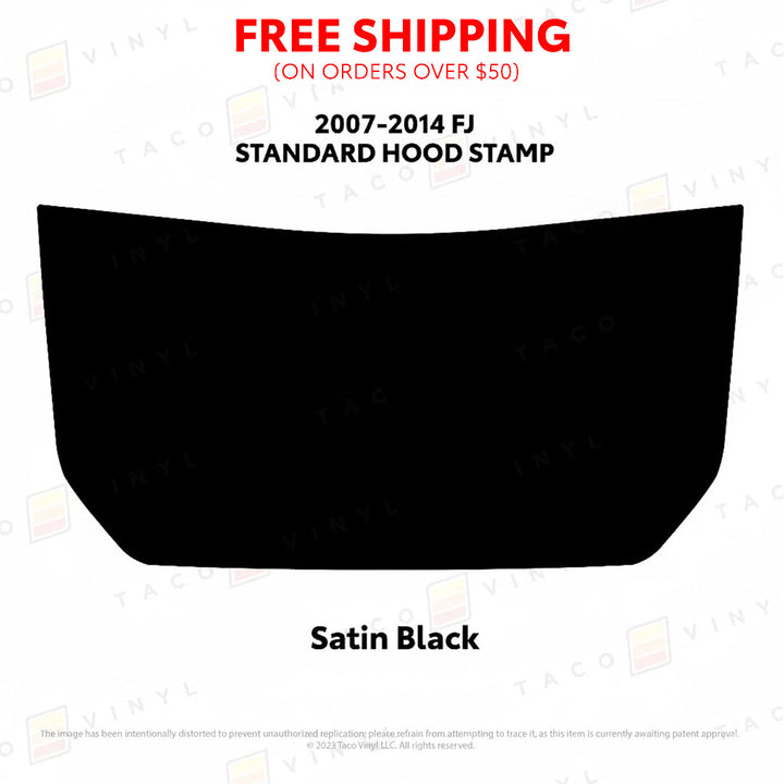 2007-14 FJ Cruiser Hood Stamp