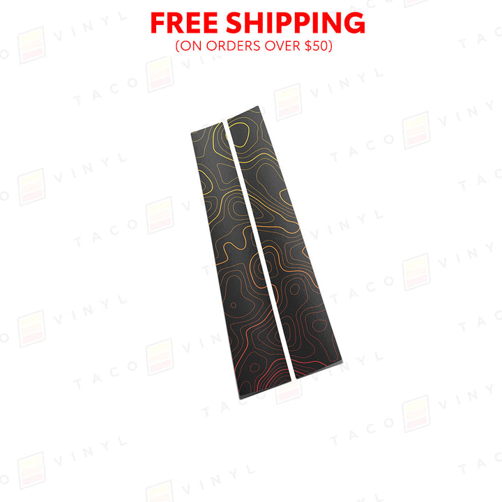 2010-24 4Runner Door Pillar Decals
