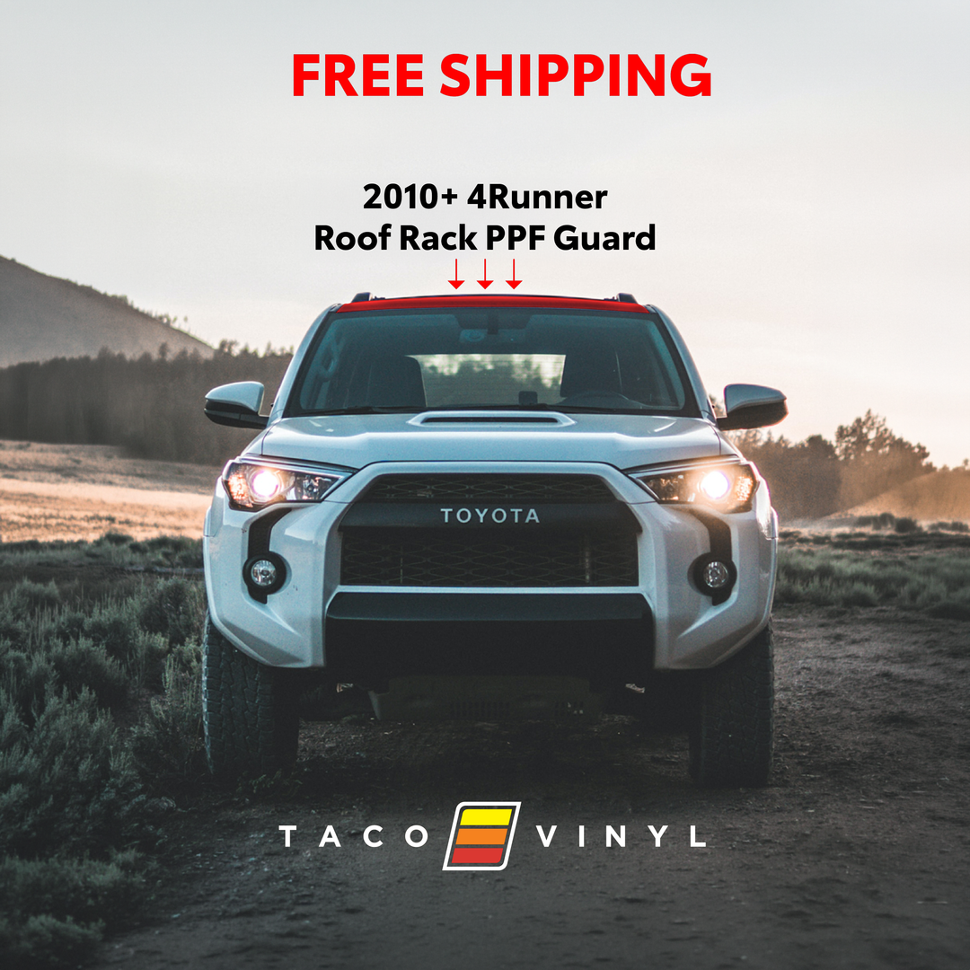 2010+ 4Runner PPF Roof Rack Guard