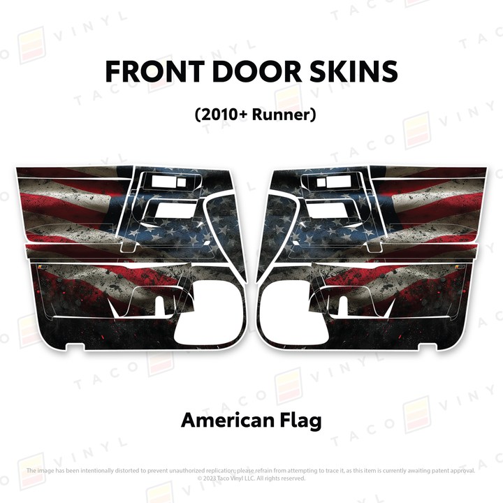 2010-24 4Runner Door Skins