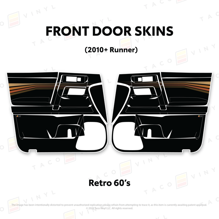 2010-24 4Runner Door Skins