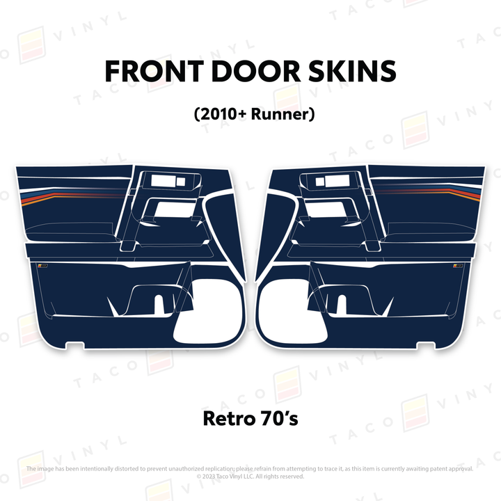 2010-24 4Runner Door Skins