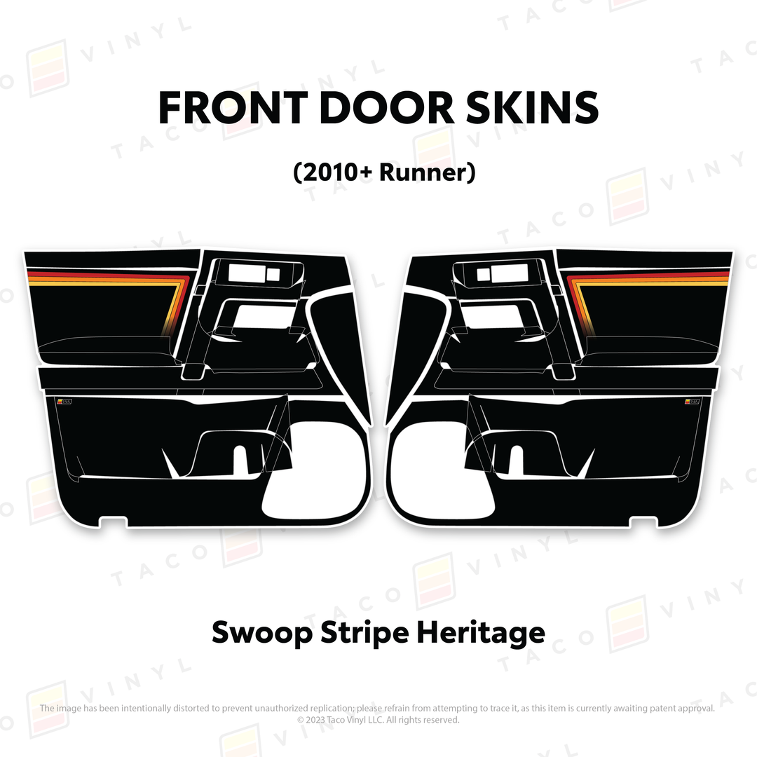 2010-24 4Runner Door Skins