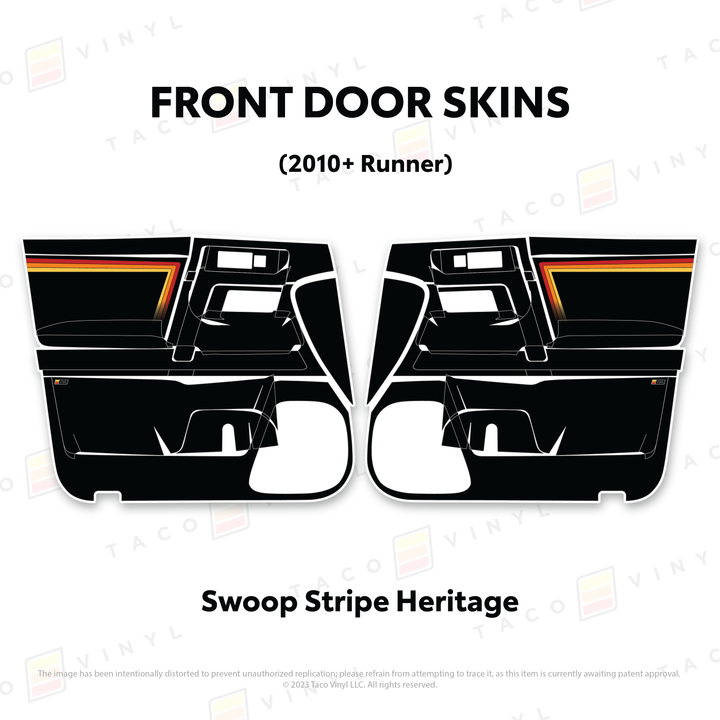 2010-24 4Runner Door Skins