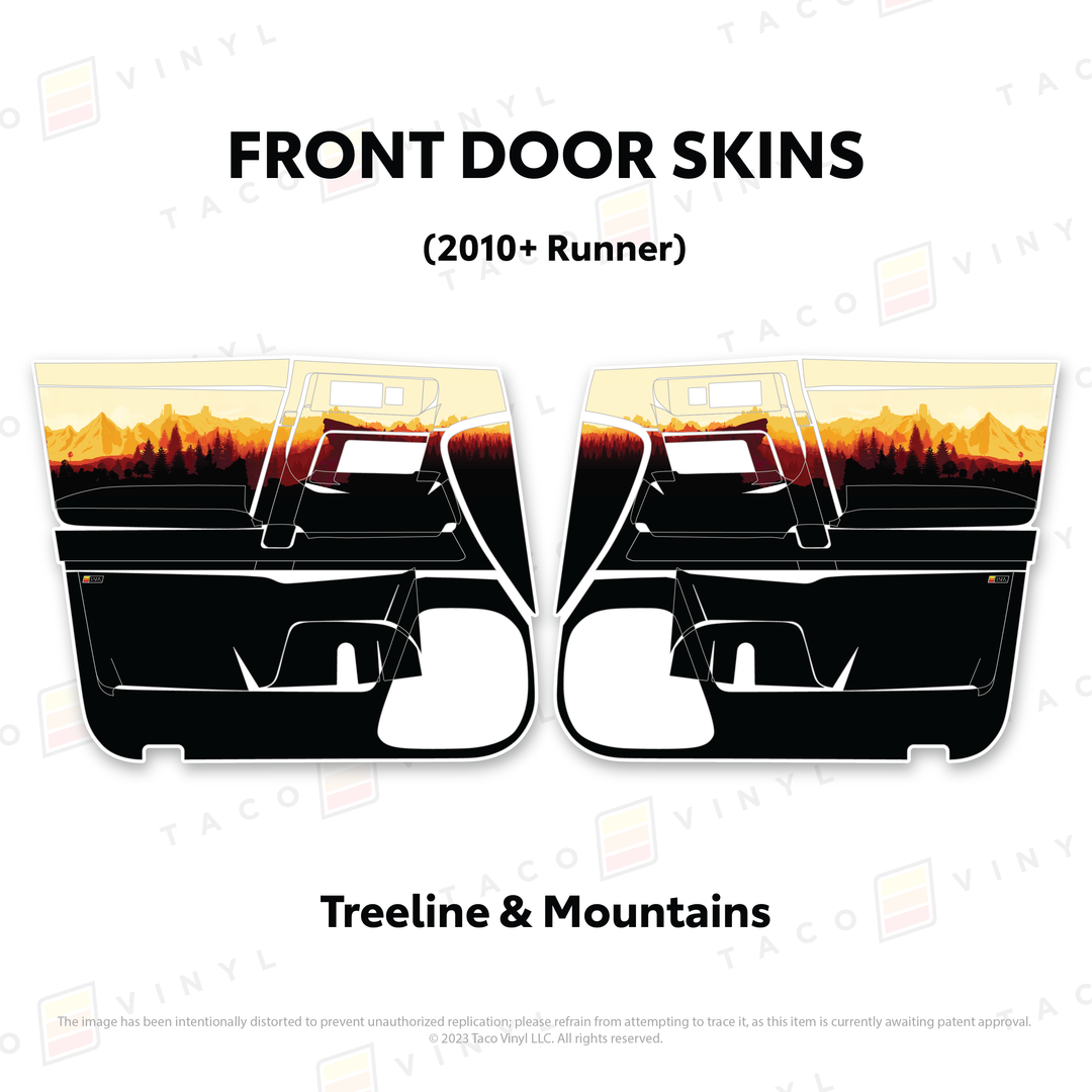 2010-24 4Runner Door Skins