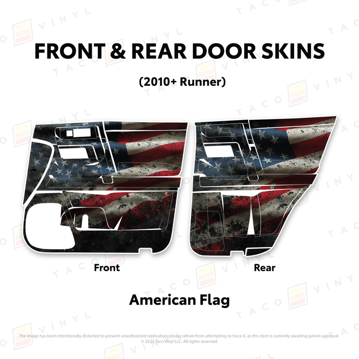 2010-24 4Runner Door Skins