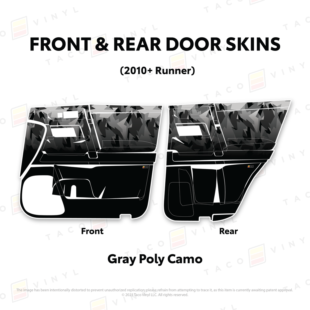 2010-24 4Runner Door Skins