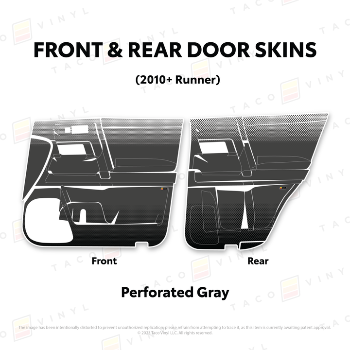 2010-24 4Runner Door Skins