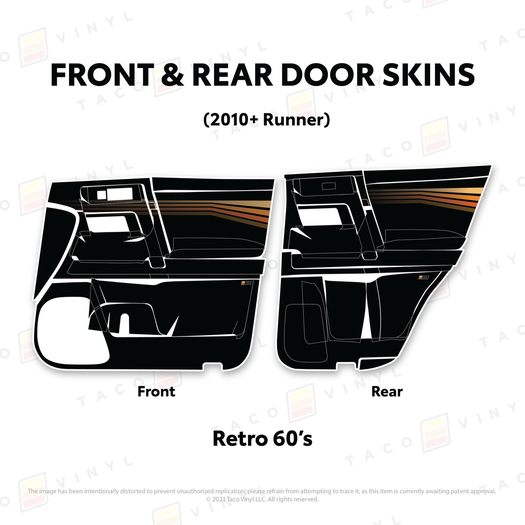 2010-24 4Runner Door Skins