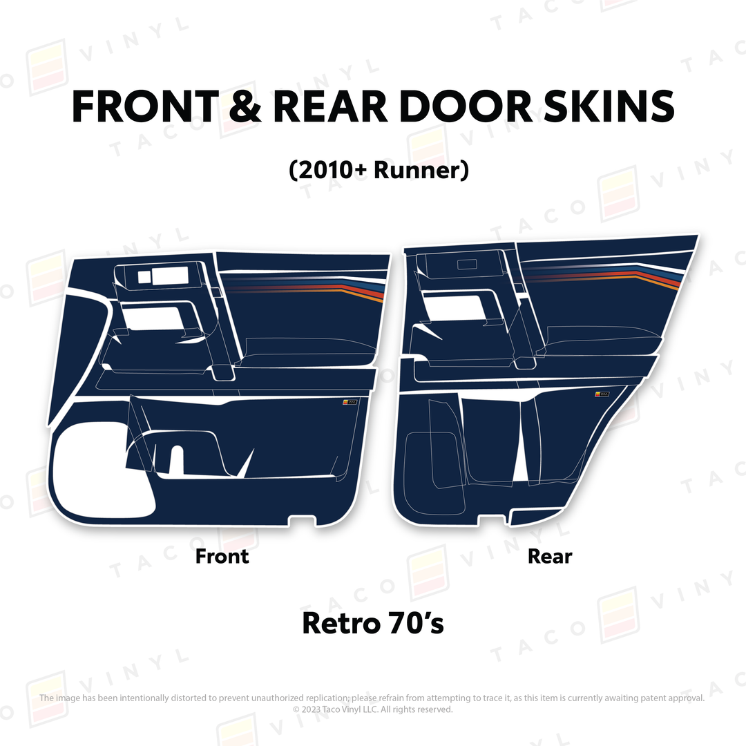2010-24 4Runner Door Skins