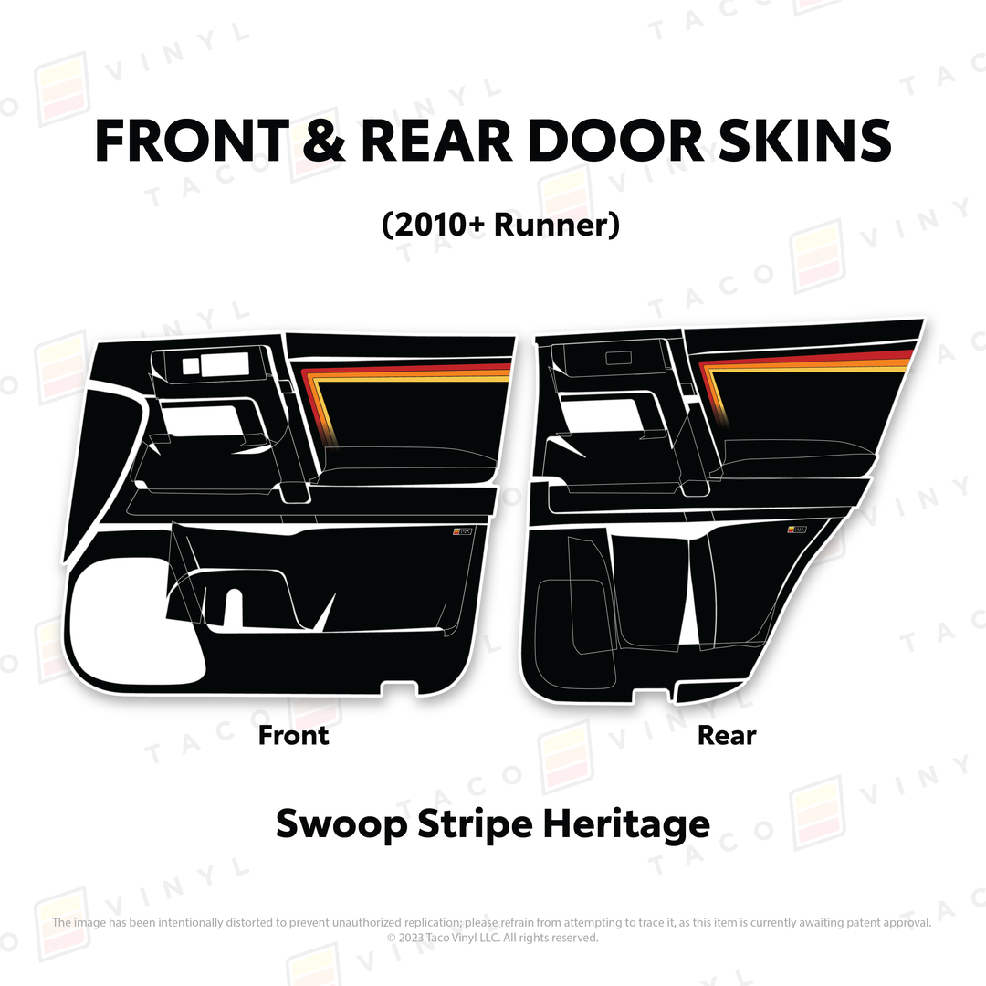 2010-24 4Runner Door Skins
