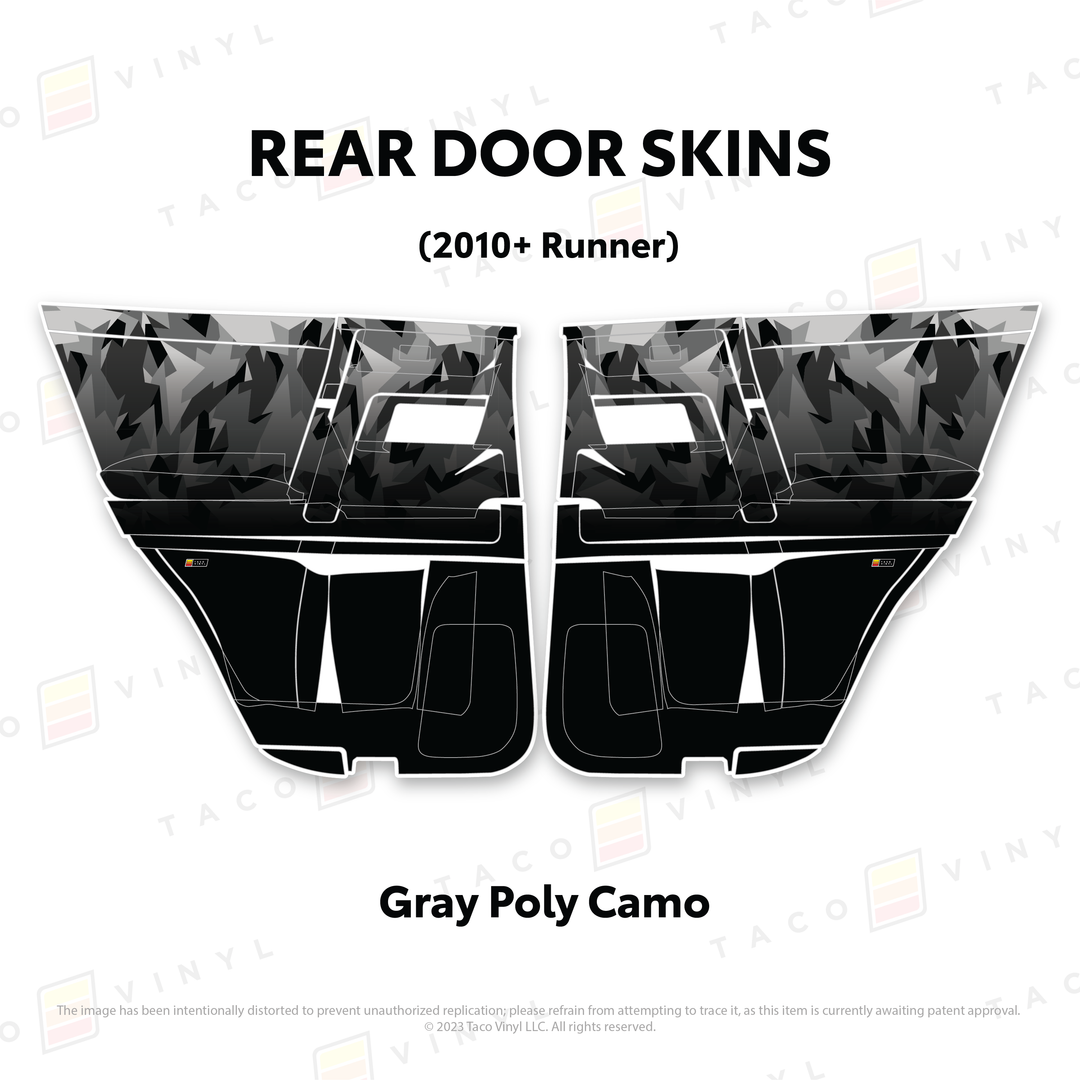 2010-24 4Runner Door Skins
