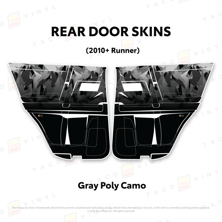 2010-24 4Runner Door Skins