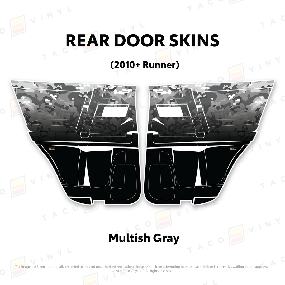 2010-24 4Runner Door Skins