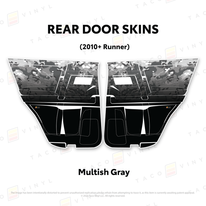 2010-24 4Runner Door Skins