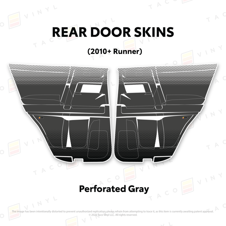 2010-24 4Runner Door Skins