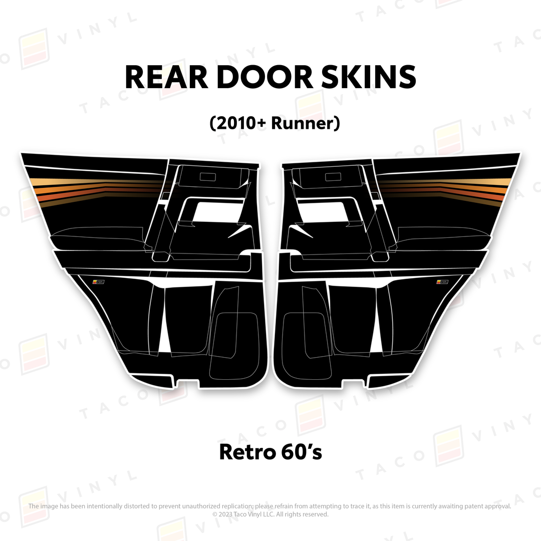2010-24 4Runner Door Skins