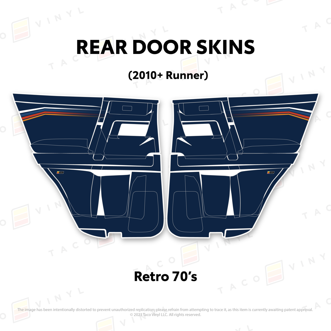 2010-24 4Runner Door Skins