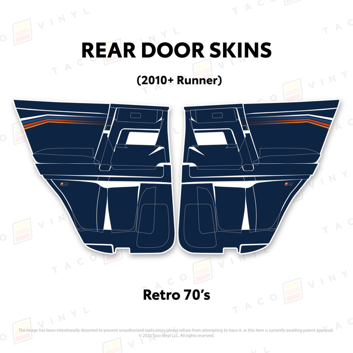 2010-24 4Runner Door Skins