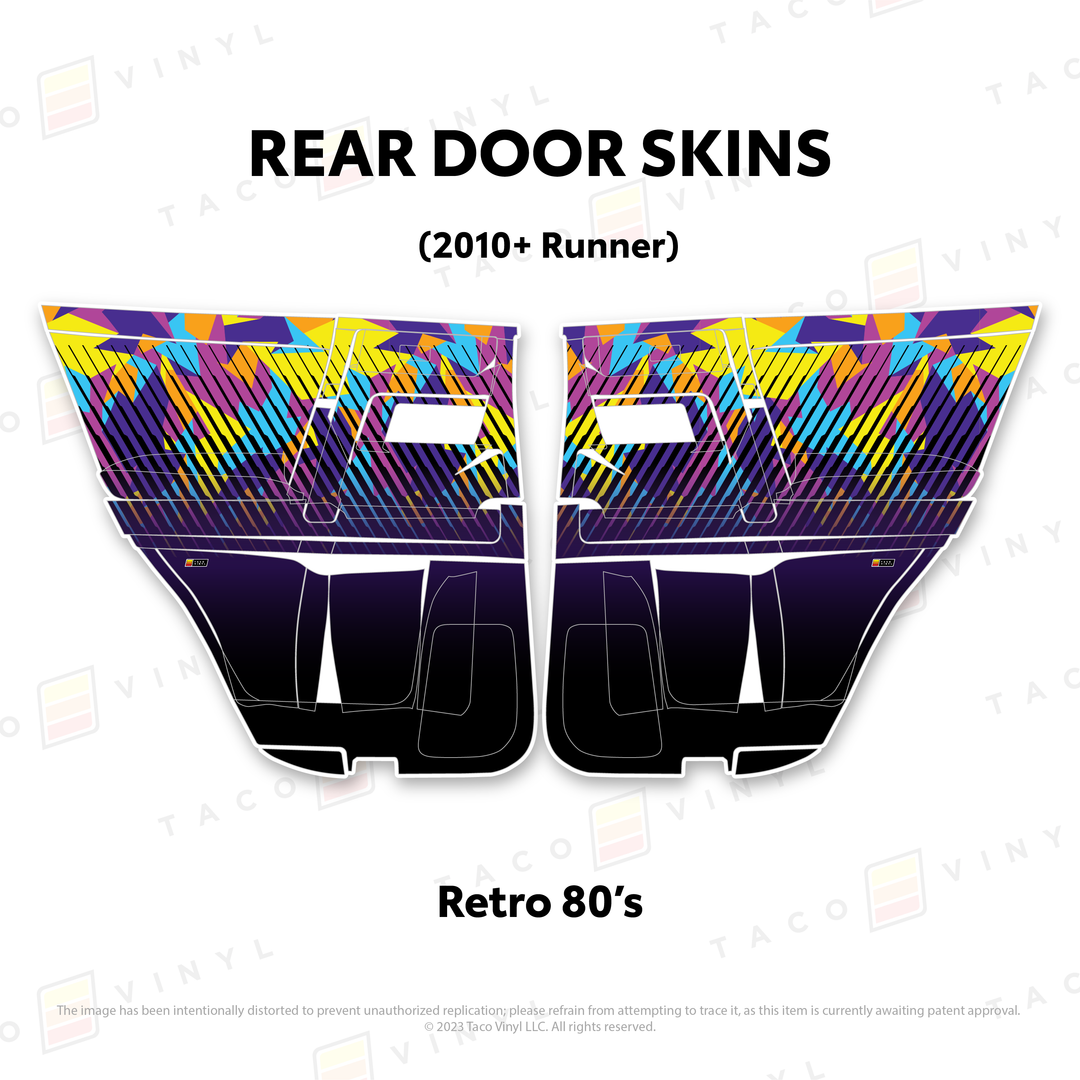 2010-24 4Runner Door Skins