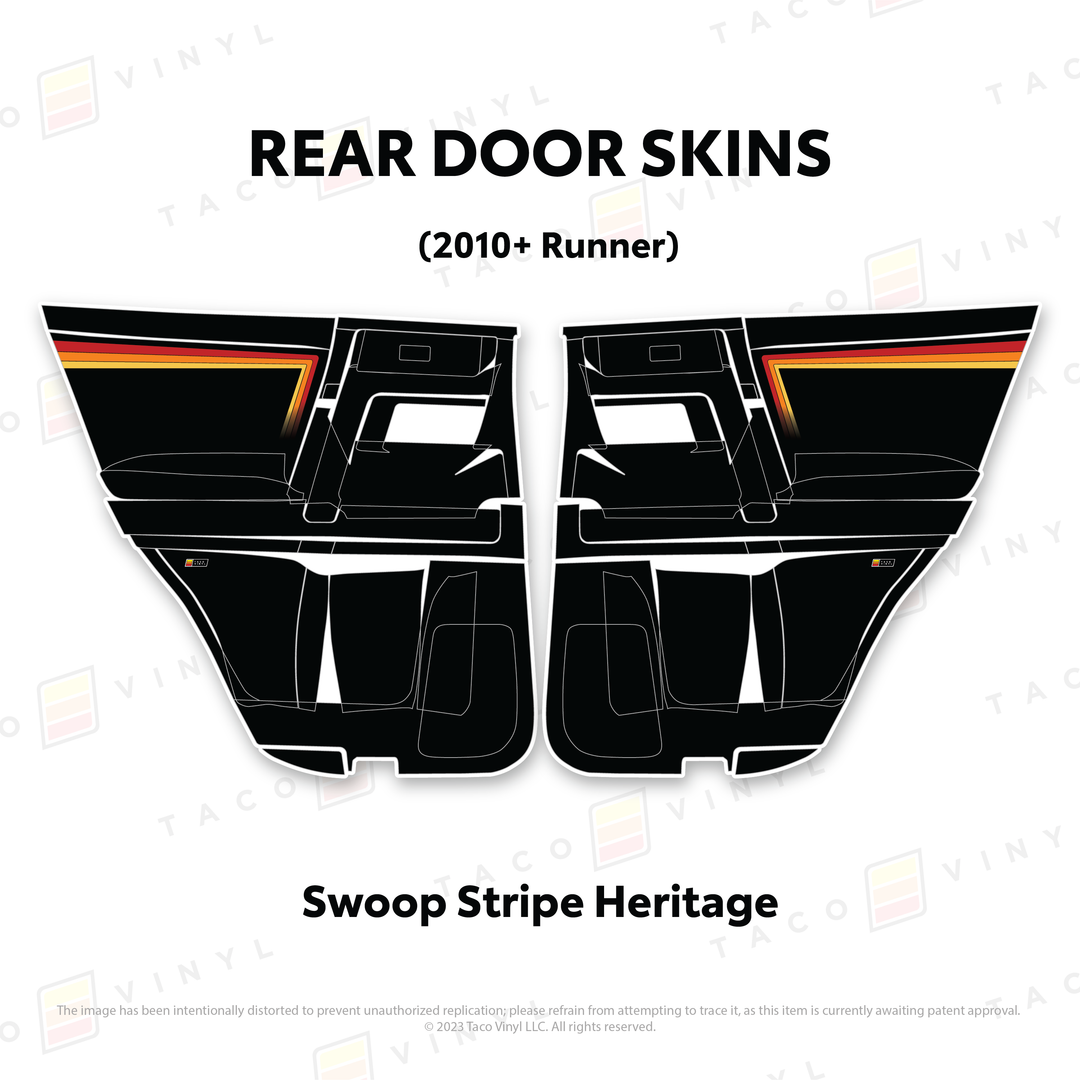 2010-24 4Runner Door Skins