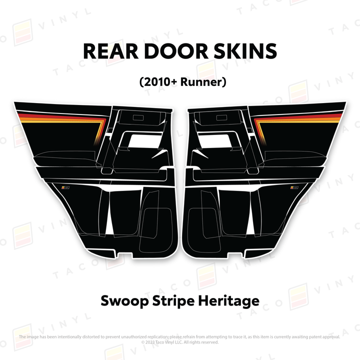 2010-24 4Runner Door Skins