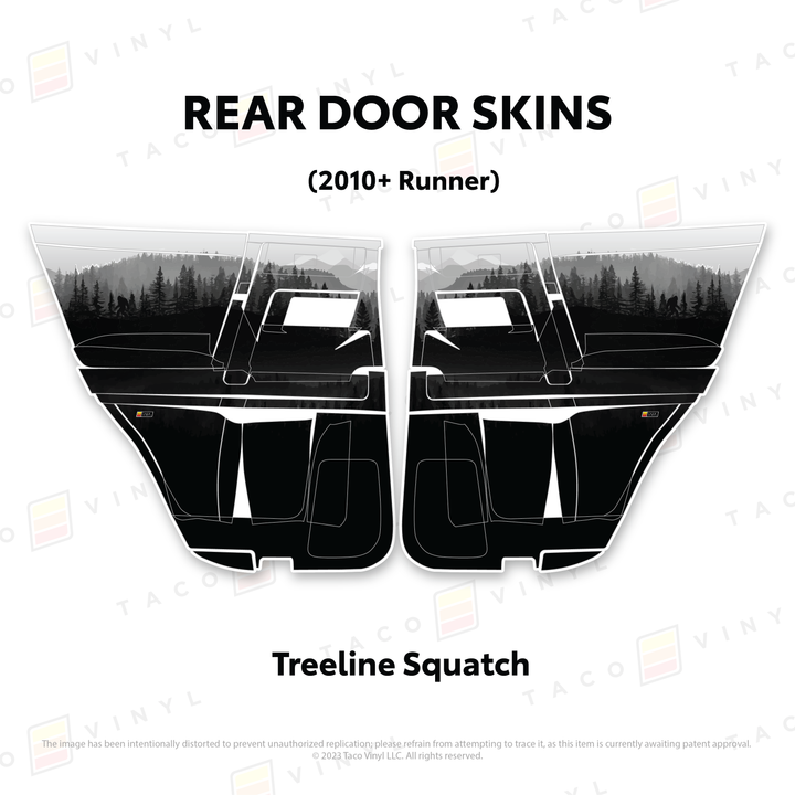 2010-24 4Runner Door Skins