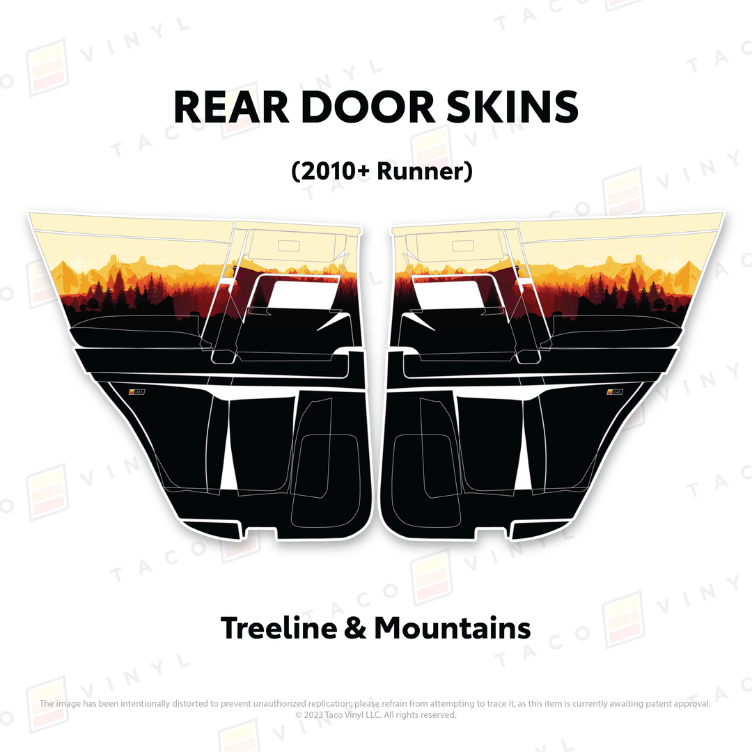 2010-24 4Runner Door Skins