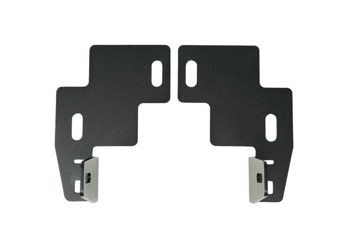 32" Lower Bumper Hidden LED Light Bar Mounting Brackets For 2014-2022 Chevy Colorado