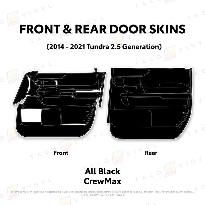 2014-21 Tundra Door Skins
