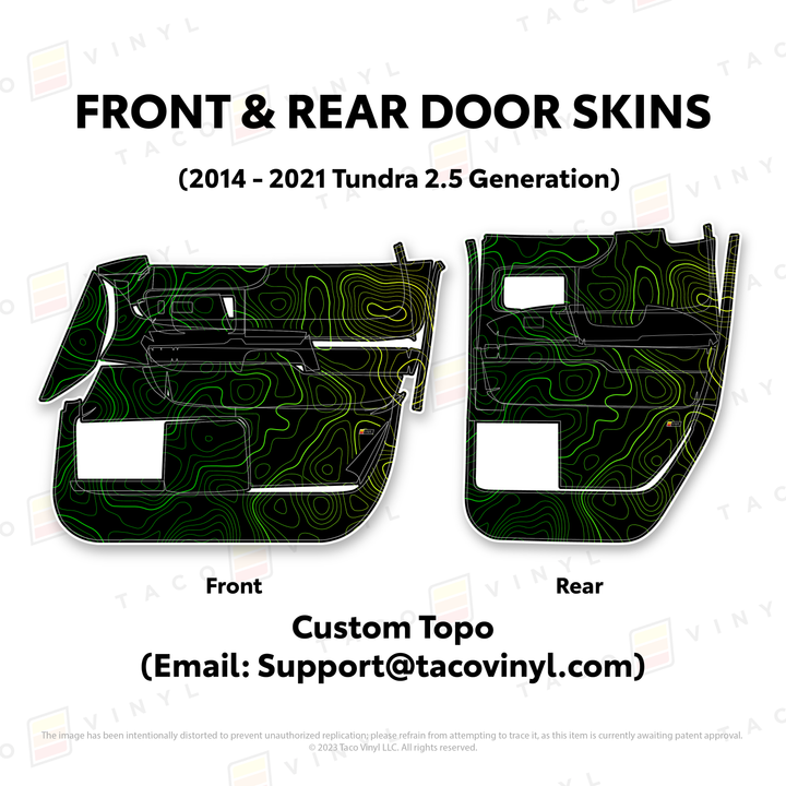2014-21 Tundra Door Skins