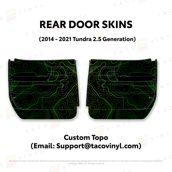2014-21 Tundra Door Skins