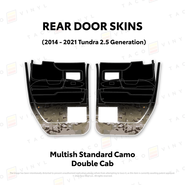 2014-21 Tundra Door Skins