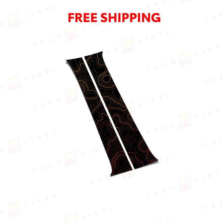2016-23 Tacoma Door Pillar Decals