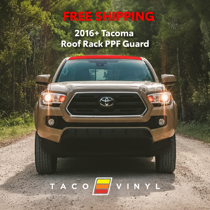 2016-23 Tacoma PPF Roof Rack Guard