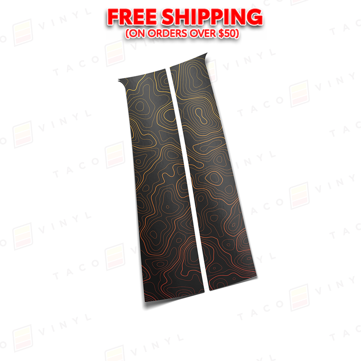 2022+ Tundra/2023+ Sequoia Door Pillar Decals
