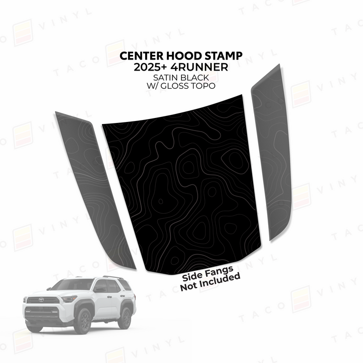 2025+ 4Runner Apex Center Hood Stamp