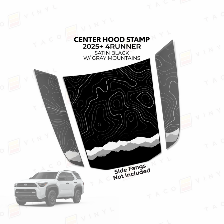 2025+ 4Runner Apex Center Hood Stamp