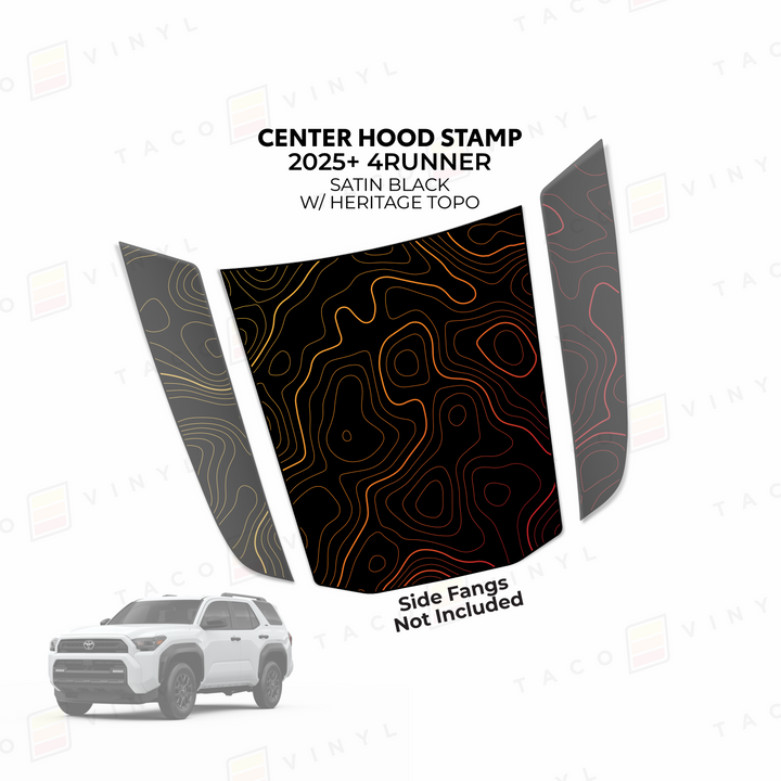 2025+ 4Runner Apex Center Hood Stamp