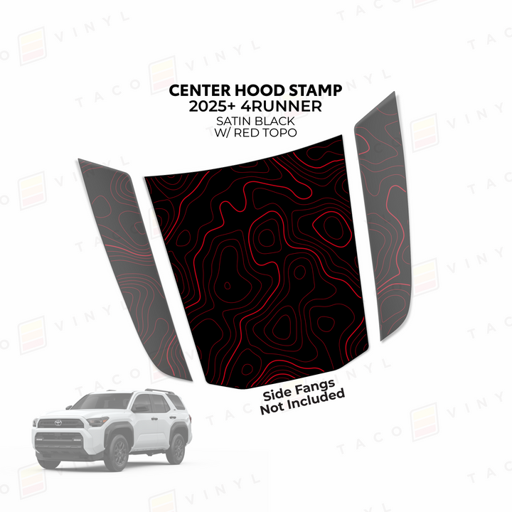 2025+ 4Runner Apex Center Hood Stamp